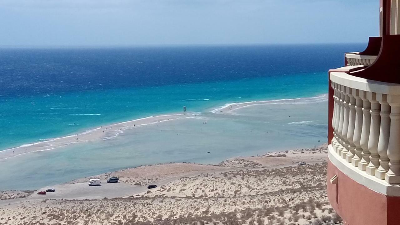 Penthouse Sunrise Blue Ocean View Apartment Costa Calma Bagian luar foto